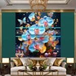 Orchid
  Flower Nature Artistic Digital Wall Art Decor _86 - Image 3