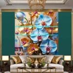 Orchid
  Flower Nature Artistic Digital Wall Art Decor _89 - Image 3
