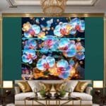 Orchid
  Flower Nature Artistic Digital Wall Art Decor _94 - Image 3