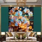 Orchid
  Flower Nature Artistic Digital Wall Art Decor _96 - Image 3