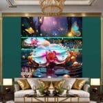 Orchid
  Flower Nature Artistic Digital Wall Art Decor _99 - Image 3