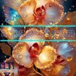 Orchid
  Flower Nature Artistic Digital Wall Art Decor _01
