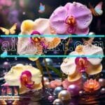 Orchid
  Flower Nature Artistic Digital Wall Art Decor _108