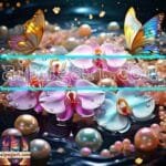 Orchid
  Flower Nature Artistic Digital Wall Art Decor _113