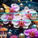 Orchid
  Flower Nature Artistic Digital Wall Art Decor _114