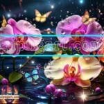 Orchid
  Flower Nature Artistic Digital Wall Art Decor _123