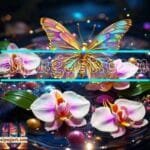 Orchid
  Flower Nature Artistic Digital Wall Art Decor _128