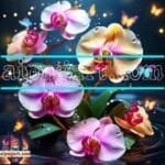 Orchid
  Flower Nature Artistic Digital Wall Art Decor _129