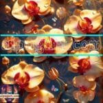 Orchid
  Flower Nature Artistic Digital Wall Art Decor _31