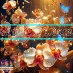 Orchid
  Flower Nature Artistic Digital Wall Art Decor _32