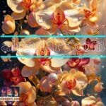 Orchid
  Flower Nature Artistic Digital Wall Art Decor _41