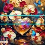 Orchid
  Flower Nature Artistic Digital Wall Art Decor _50