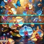 Orchid
  Flower Nature Artistic Digital Wall Art Decor _62