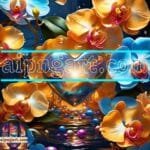 Orchid
  Flower Nature Artistic Digital Wall Art Decor _82