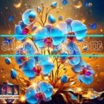 Orchid
  Flower Nature Artistic Digital Wall Art Decor _83