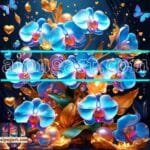 Orchid
  Flower Nature Artistic Digital Wall Art Decor _91
