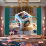 Cuboid 3D Natural Design Digital Wall Art Home Decor _101 - Image 2