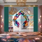 Cuboid 3D Natural Design Digital Wall Art Home Decor _102 - Image 2