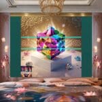 Cuboid 3D Natural Design Digital Wall Art Home Decor _103 - Image 2