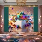 Cuboid 3D Natural Design Digital Wall Art Home Decor _111 - Image 2