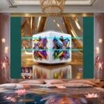 Cuboid 3D Natural Design Digital Wall Art Home Decor _115 - Image 2