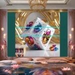 Cuboid 3D Natural Design Digital Wall Art Home Decor _123 - Image 3