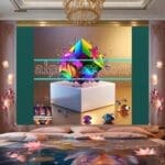 Cuboid 3D Natural Design Digital Wall Art Home Decor _125 - Image 2