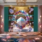 Cuboid 3D Natural Design Digital Wall Art Home Decor _130 - Image 2