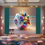 Cuboid 3D Natural Design Digital Wall Art Home Decor _137 - Image 2