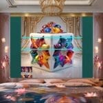 Cuboid 3D Natural Design Digital Wall Art Home Decor _138 - Image 2