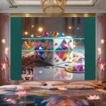 Cuboid 3D Natural Design Digital Wall Art Home Decor _142 - Image 2