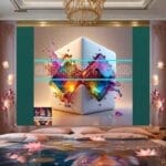 Cuboid 3D Natural Design Digital Wall Art Home Decor _145 - Image 2