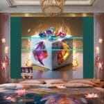 Cuboid 3D Natural Design Digital Wall Art Home Decor _152 - Image 2