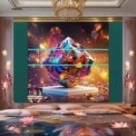 Cuboid 3D Natural Design Digital Wall Art Home Decor _153 - Image 2