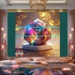 Cuboid 3D Natural Design Digital Wall Art Home Decor _155 - Image 2