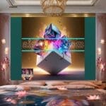 Cuboid 3D Natural Design Digital Wall Art Home Decor _158 - Image 2