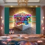 Cuboid 3D Natural Design Digital Wall Art Home Decor _160 - Image 2