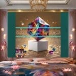 Cuboid 3D Natural Design Digital Wall Art Home Decor _166 - Image 2