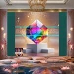 Cuboid 3D Natural Design Digital Wall Art Home Decor _170 - Image 2