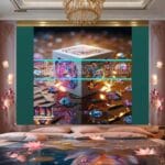 Cuboid 3D Natural Design Digital Wall Art Home Decor _26 - Image 2