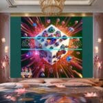 Cuboid 3D Natural Design Digital Wall Art Home Decor _38 - Image 2