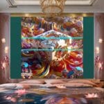 Cuboid 3D Natural Design Digital Wall Art Home Decor _40 - Image 2