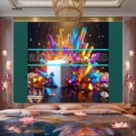 Cuboid 3D Natural Design Digital Wall Art Home Decor _42 - Image 2