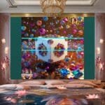 Cuboid 3D Natural Design Digital Wall Art Home Decor _48 - Image 2