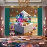 Cuboid 3D Natural Design Digital Wall Art Home Decor _70 - Image 3