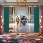 Cuboid 3D Natural Design Digital Wall Art Home Decor _71 - Image 2
