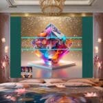 Cuboid 3D Natural Design Digital Wall Art Home Decor _75 - Image 2