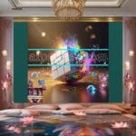 Cuboid 3D Natural Design Digital Wall Art Home Decor _77 - Image 2