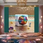 Cuboid 3D Natural Design Digital Wall Art Home Decor _81 - Image 2