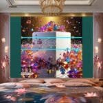 Cuboid 3D Natural Design Digital Wall Art Home Decor _87 - Image 2